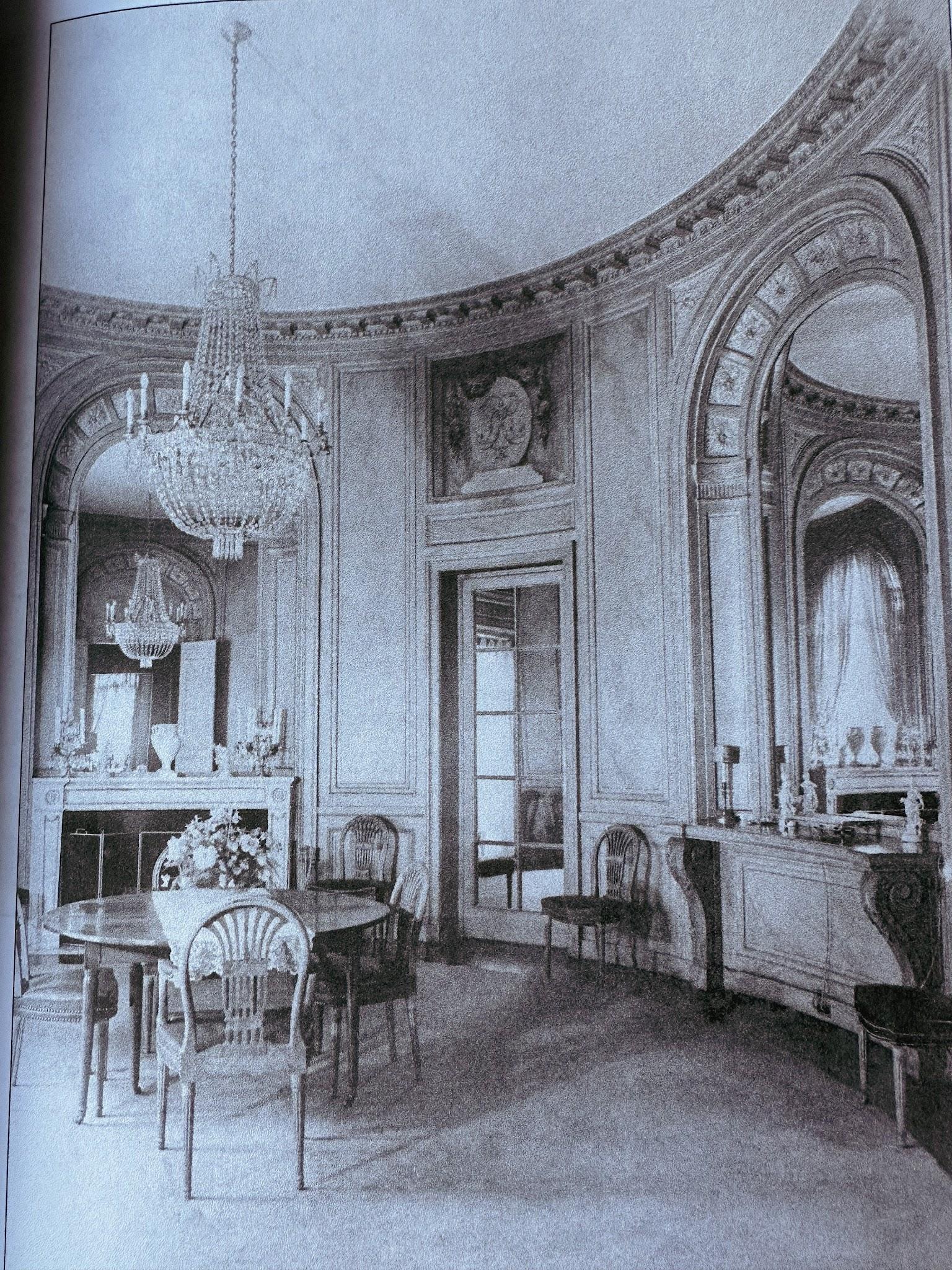 Bertha Palmer’s living room in the castle